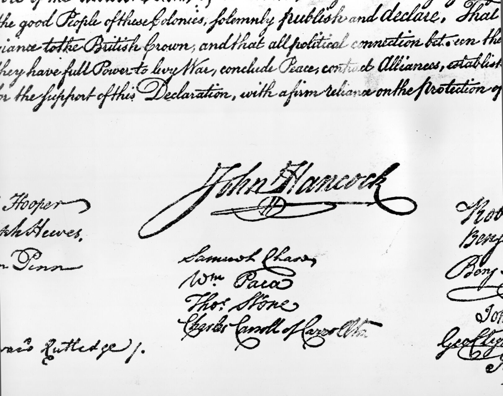 1776: Declaration of Independence